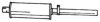 OPEL 852335 End Silencer